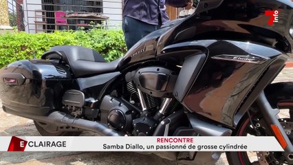 Samba Diallo, un passionné de grosse cylindrée