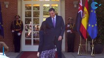 Pedro Sánchez se reúne en Moncloa con la Primera Ministra de Nueva Zelanda