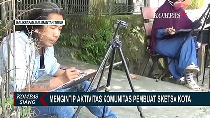 Yuk Intip Keseruan Komunitas Sketcher Balikpapan Kembangkan Kreatifitas