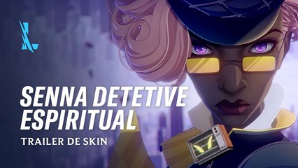 Trailer da skin Senna Detetive Espiritual — Vídeo: Riot Games/Divulgação