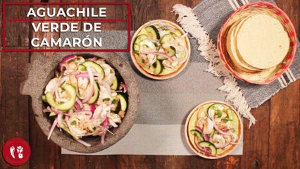 Aguachile verde de camarón | Receta fácil para el calor | Directo al Paladar México