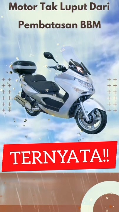 Kontroversi!! Pembatasan BBM Untuk Sepeda Motor, Kapan mulai?