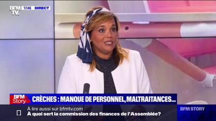 La députée Maud Petit estime qu'il y a "urgence à reposer des questions de politique publique" au sujet des crèches