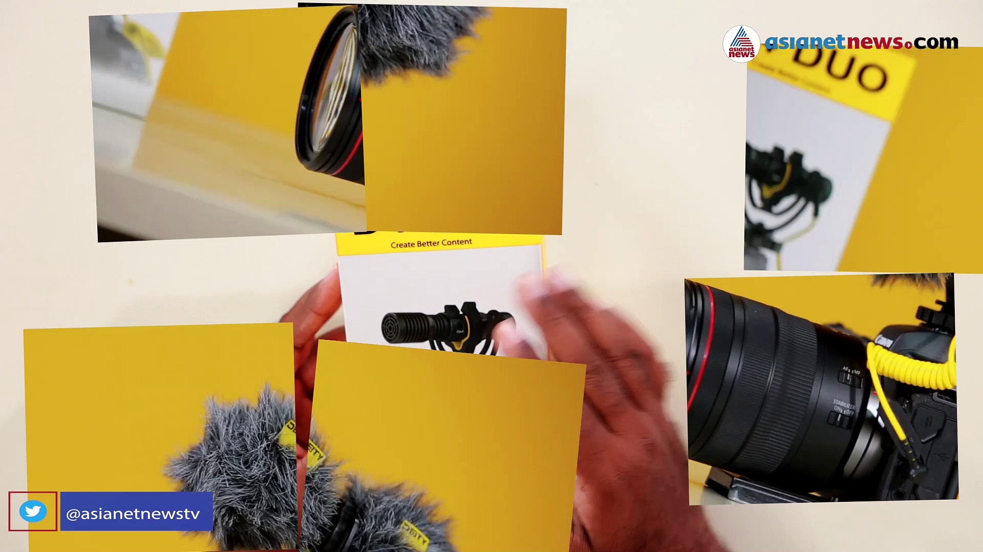 കാമറയുടെ മുന്നിലായാലും പിന്നിലായാലും ഈ മൈക്ക് സെറ്റ് ആണ്!