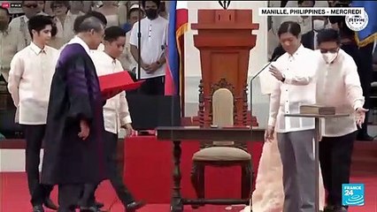 Philippines : investiture du nouveau président, retour du clan des "Marcos" au pouvoir