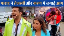 Karan Kundrra और Tejasswi Prakash के प्यार की दुश्मन बनी Farah Khan!