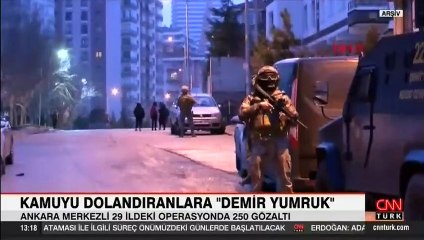 Demir Yumruk Operasyonu! Erol Evcil dahil 3 suç örgütü lideri yakalandı