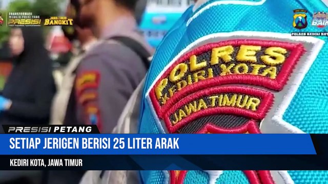 Polres Kediri Kota Ungkap Kasus Perdagangan Minuman Keras di Wilayah Hukum Polres Kediri Kota