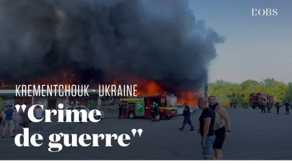 Ukraine : 18 morts dans une frappe russe sur un centre commercial