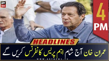ARY News Headlines | 4 PM | 28th June 2022