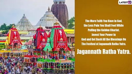 Jagannath Rath Yatra 2022 : Greetings, Messages, Photos and Quotes To Celebrate the Hindu Festival