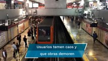 Línea 1 del Metro, cerrada hasta agosto de 2023, usuarios temen caos