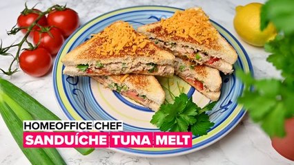 Homeoffice Chef: Sanduíche Tuna Melt