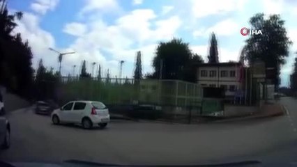 Bursa'da dehşete düşüren görüntü: Otobiliyle çarptığı adamı böyle sürükledi