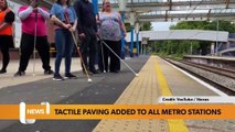 Newcastle headlines 28 June - Tactile paving added to all Tyne and Wear Metro stations