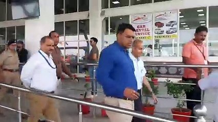 किशनगढ़ एयरपोर्ट पर फिसला विमान, पहुंचे अजमेर से कलक्टर- एसपी