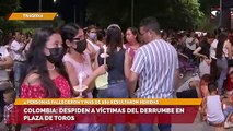 Colombia: despiden a víctimas del derrumbe en plaza de toros