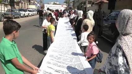 Filistinliler, Kızılhaç Komitesi'ne İsrail'in ihlallerini içeren 100 metrelik mektup sundu