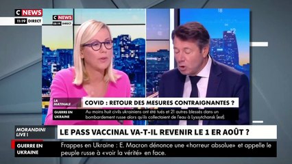 Coronavirus - Après avoir annoncé hier qu'il avait "des informations sur un retour du pass vaccinal le 1er août", Christian Estrosi fait marche arrière ce matin sur Cnews