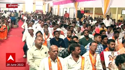 Anant Geete Full speech : महाडच्या भुताला बाटलीबंद करु, रायगडचं राजकारण हा अनंत गीते ठरवणार