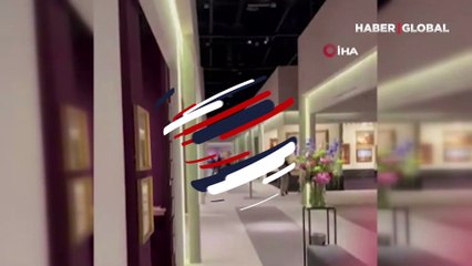 Mücevherlerin sergilendiği fuarda film gibi soygun anı!