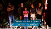 22 de los migrantes fallecidos en tráiler en Texas eran mexicanos