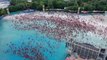 Wave pool packed as people cool off from heat wave in China