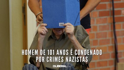 Homem de 101 anos é condenado por crimes nazistas