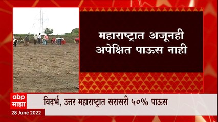 State Rain : महाराष्ट्रात अजूनही अपेक्षित पाऊस नाही, विदर्भात सर्वात कमी पाऊस