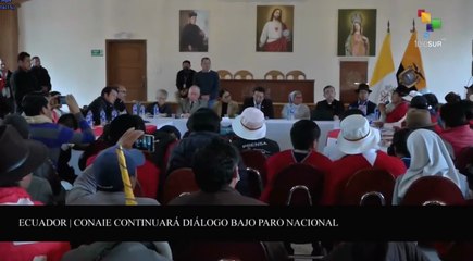 Agenda Abierta 28-06: Conaie y gobierno de Ecuador, diálogo sin avances
