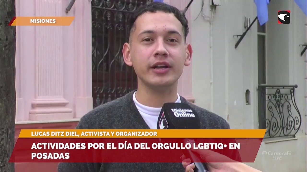 Actividades por el día del orgullo LGBTIQ+ en Posadas
