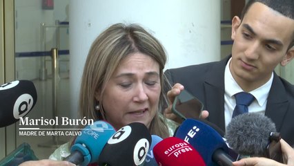 Marisol Burón, madre de Marta Calvo, testifica en el juicio contra Jorge Ignacio Palma