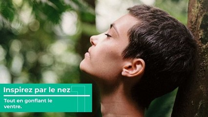 Un exercice de respiration antistress