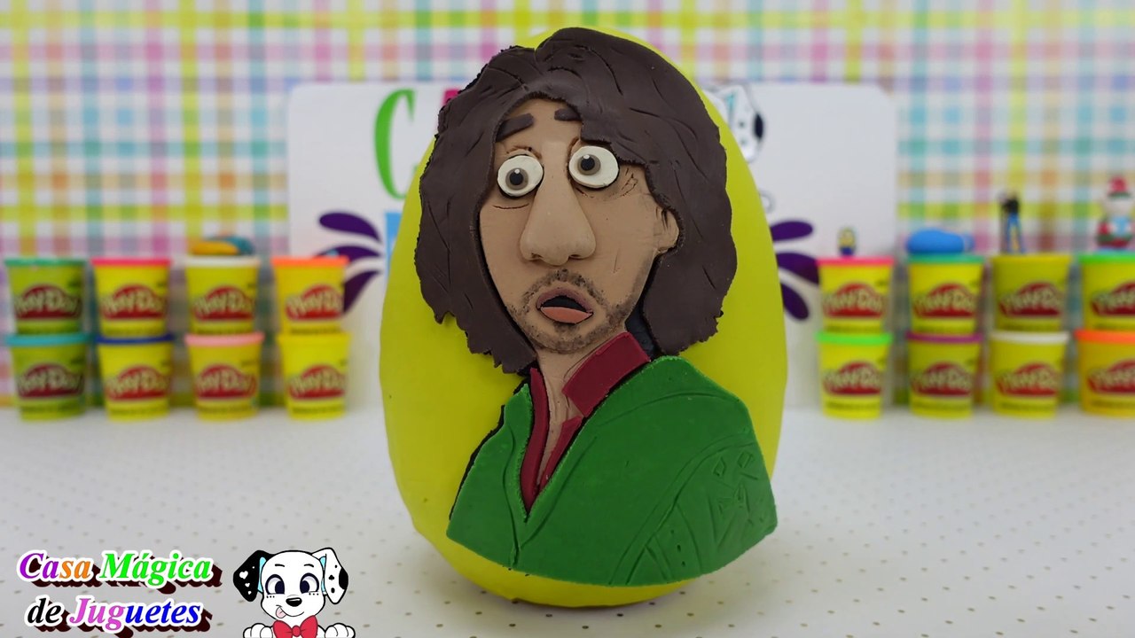 Huevo Gigante Sorpresa de Bruno de Plastilina Playdoh de La Pelicula Encanto