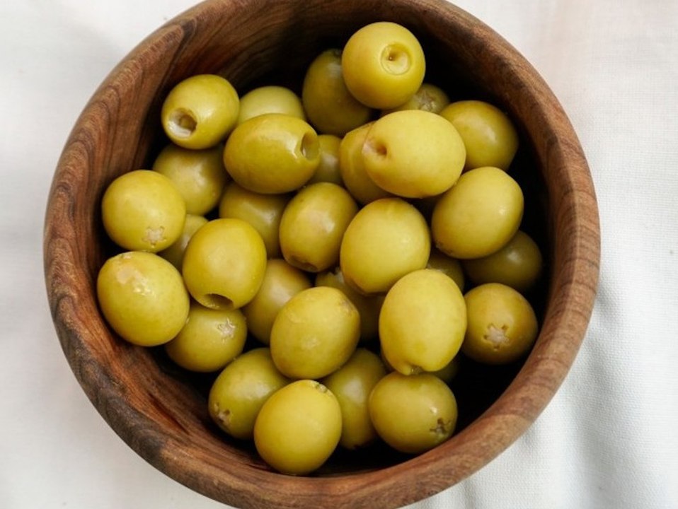 Vorsicht, glasscherben! "oliven in scheiben" zurückgerufen