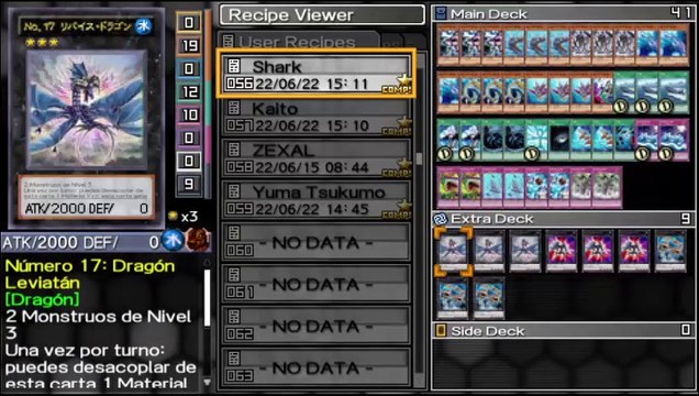Yu-Gi-Oh! 5D's Tag Force 6 Español - Ryoga (Anime y Videojuegos) Deck Profile #InvocacionXYZ #zexal
