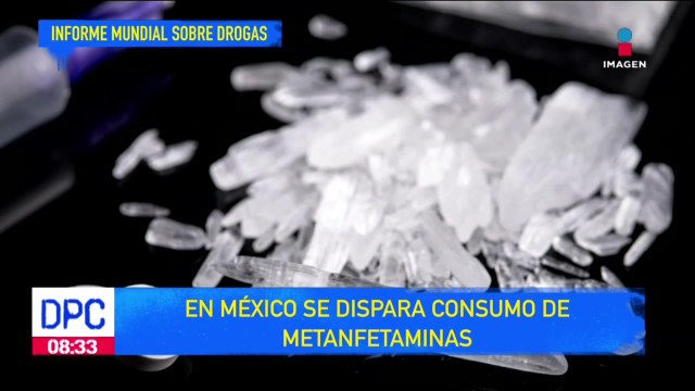 En México se dispara consumo de metanfetaminas