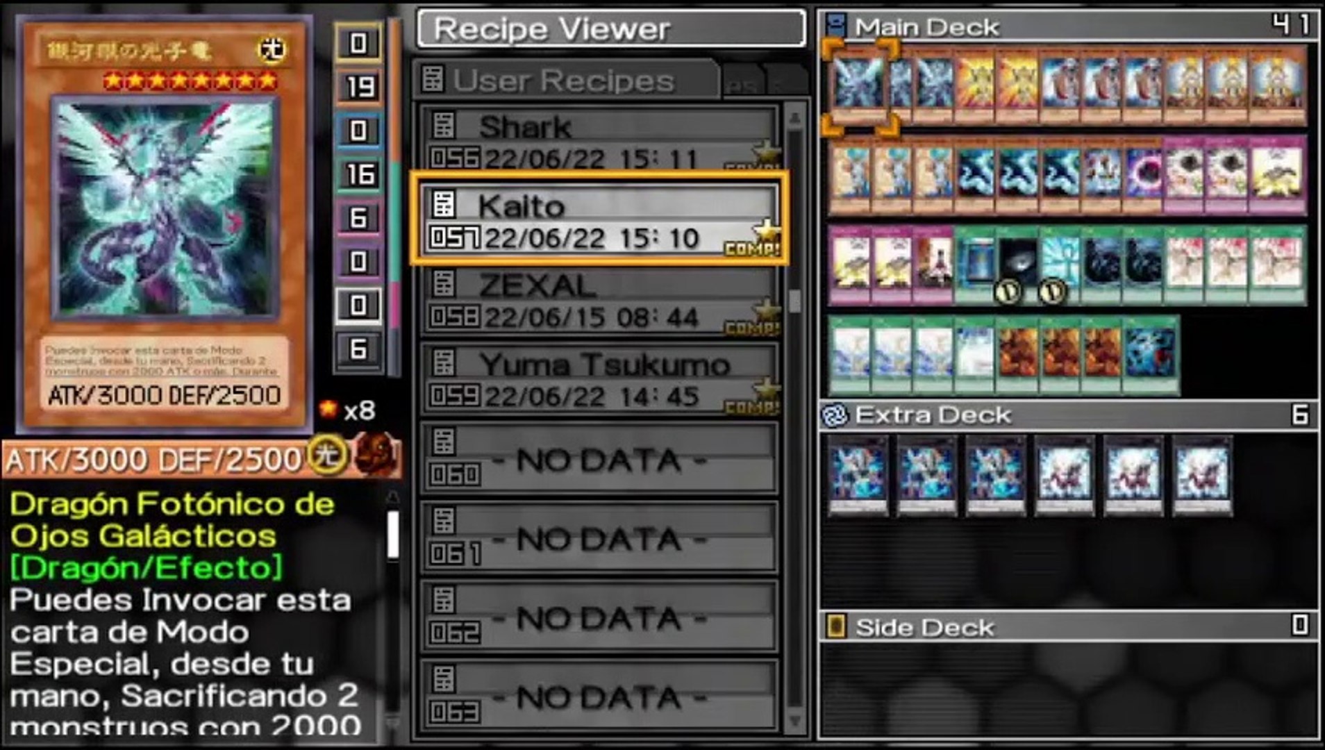yugioh tag force 6 deck Yu-Gi-Oh! 5D's Espaol Yu-Gi-Oh! 5D's Tag Force 6