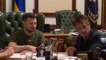 Sean Penn da Zelensky per la seconda volta da inizio invasione