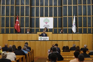 Sancar, HDP TBMM Grup Toplantısı'nda konuştu
