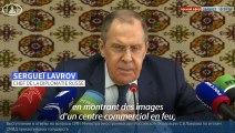 Lavrov affirme que le centre commercial de Krementchouk était 