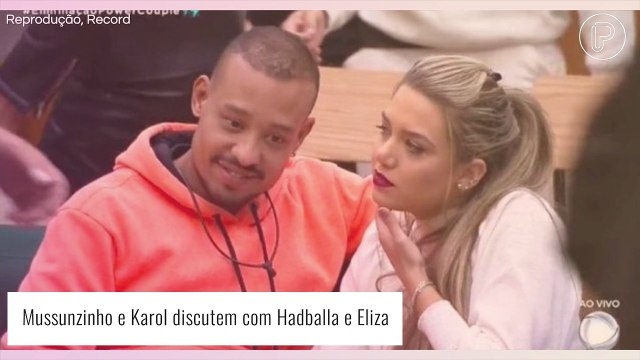 No 'Power Couple Brasil', Mussunzinho faz confissão sobre veto a Hadballa e cita Brenda e Matheus: 'Falso'
