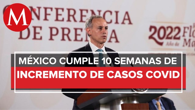 Contagios, hospitalizaciones y muertes por covid en México van al alza, reporta Ssa