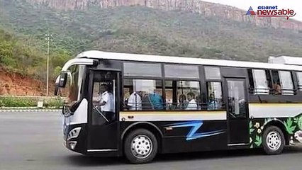 First electric bus service runs on ghat road between Tirupati and Tirumala