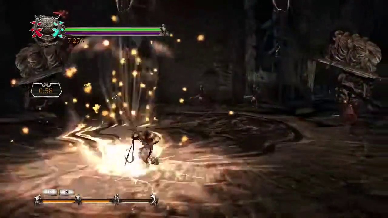 Dante's Inferno gameplay part 13 Fraud part 2