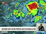 Vicepdta Delcy Rodríguez informa que Ciclón Tropical DOS afectará 9 estados y a la capital del país