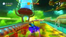 Drive-Thru Danger Gold Relic Race Gameplay - Crash Team Racing Nitro-Fueled (Nintendo Switch)