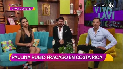 Paulina Rubio fracasó en Costa Rica; ¿fue grosera con la prensa?