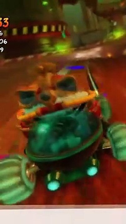 Electron Doom Buggy Wheels & Electron Aqua Paint Job - Crash Team Racing Nitro-Fueled
