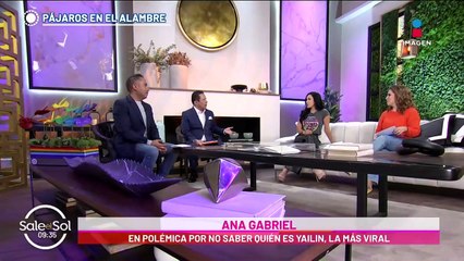 Le llueven críticas a Ana Gabriel por no conocer a Yailin